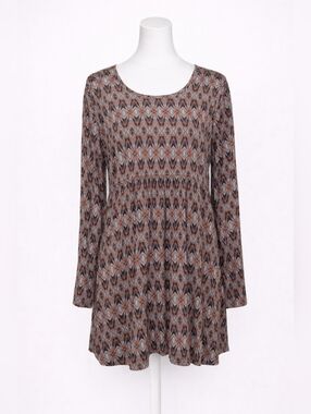 Boho Empire Waist Tunic Top